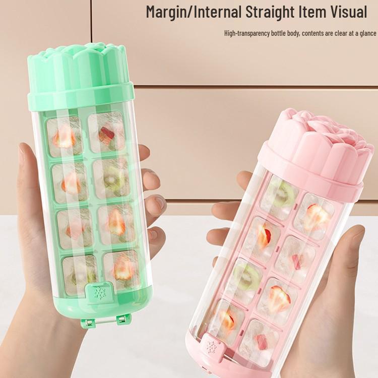 Creative Summer Ice Cube Tray – Easy Release, Food-Grade, Double-Layer Mold