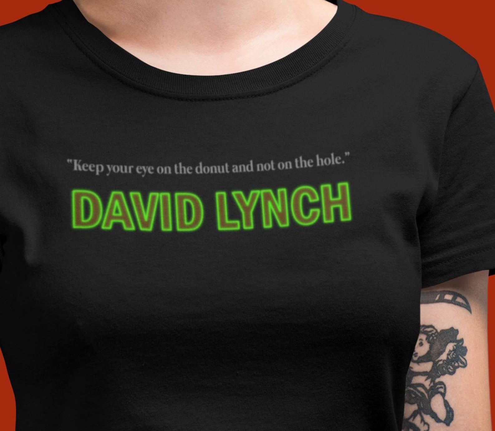 David Lynch T-Shirt: Iconic Characters, Cult Cinema Gift S