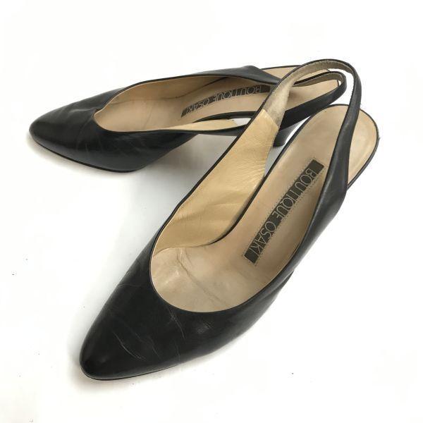 

Б/У/Сделано в Японии BOUTIQUE OSAKI Туфли-лодочки 22.0 Женские Черные Высокий каблук