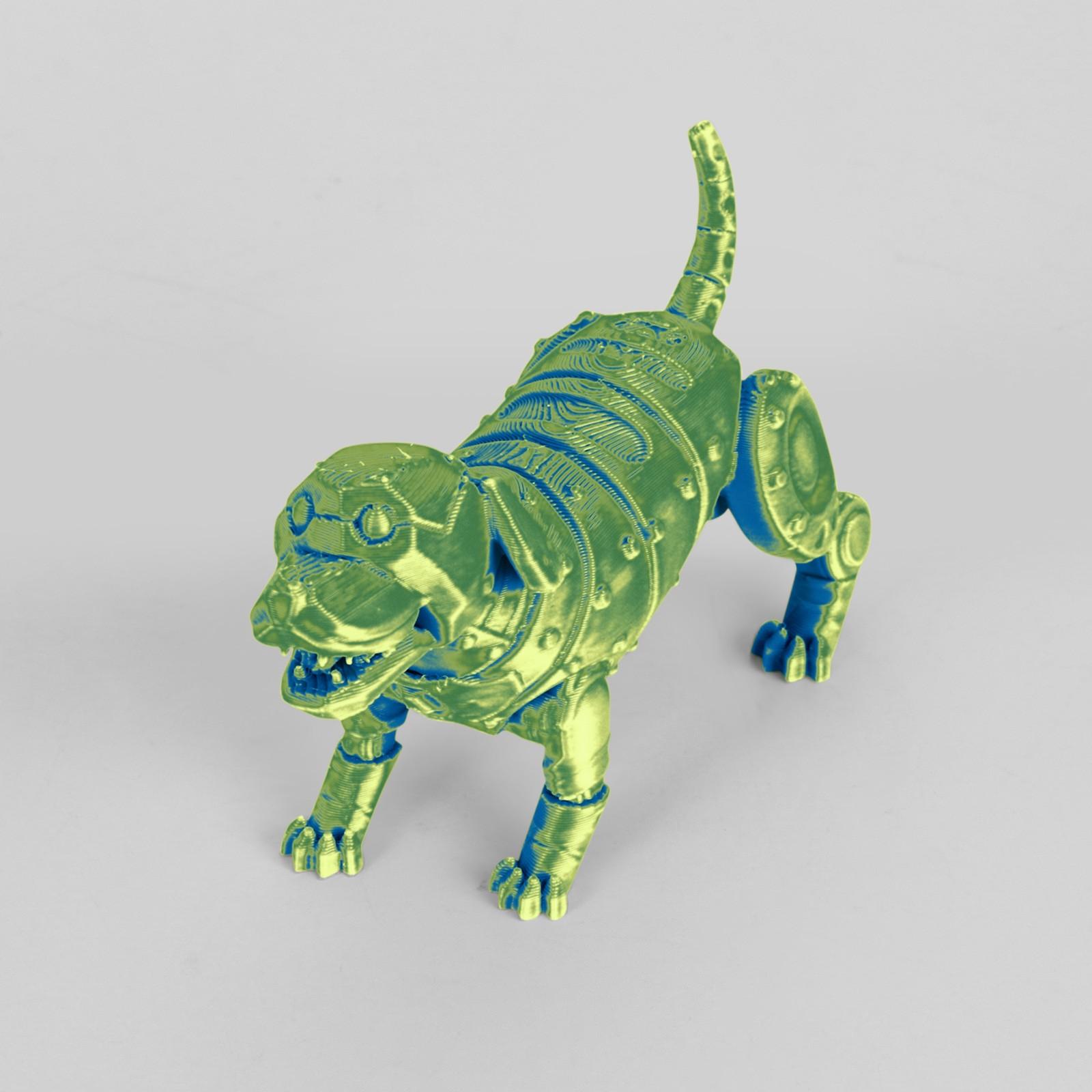 

Механические игрушки-животные, напечатанные на 3D-принтере, украшения для дома, модельные игрушки One Size