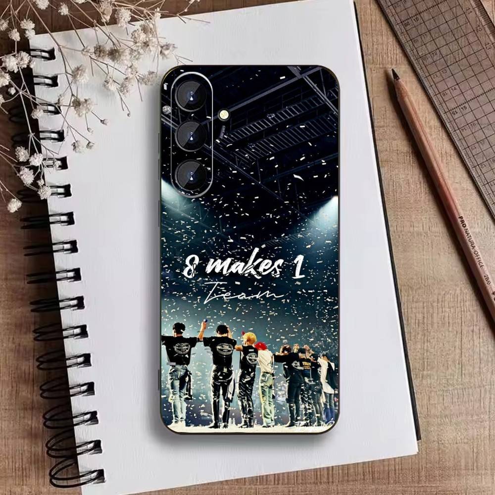 Hot Y-ATEEZ Kpop Phone Case For Samsung Galaxy A73,21,22,32,71,53,52,51,80,5G Soft Black Cover Samsung a70