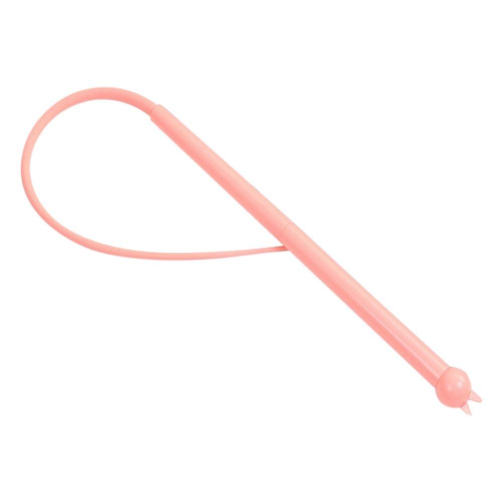 Mulated Mouse Tail Cat Toy Cat Teaser Funny Stick Silicone Long Tail Pet