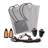 Universelles 12V Carbonfaser Auto Sitzheizung Heizpads Winterwärmer Sitzbezüge Kit Mit 6 Stufen Rund