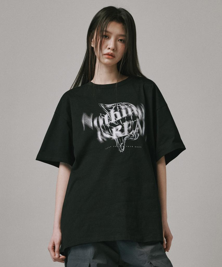 Beodeonteu Nothing Short Sleeve T-Shirt [Black]