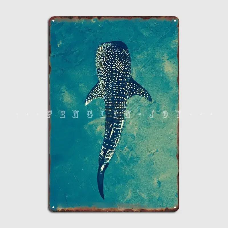 Ocean Giant Metal Sign Wall Pub Garage Club Vintage Wall Decor Tin Sign Poster