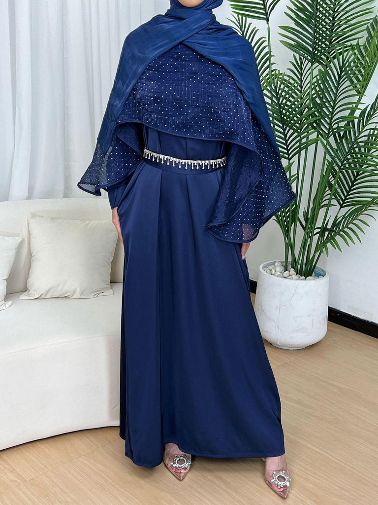Women's Muslim Abaya: Starry Sky Cloak