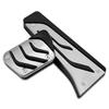 2Pcs AT Gas Brake Foot Pedals Cover For BMW F30 F10 E39 E90 E60 X1/3/5 2005-