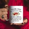 Thank You For Being My Sister Christmas Coffee Mark Cup Ceramic Water