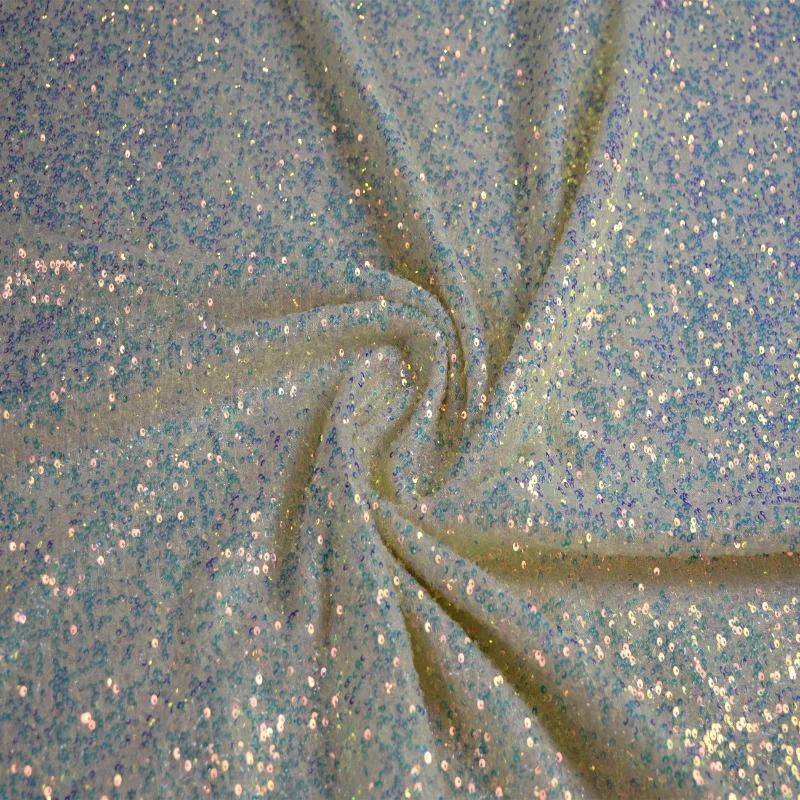 26 Colors 3mm High-Density Glitter Sequin Fabric Christmas Wedding Decoration Dress Handbag Accessories Trimming Cloth Material