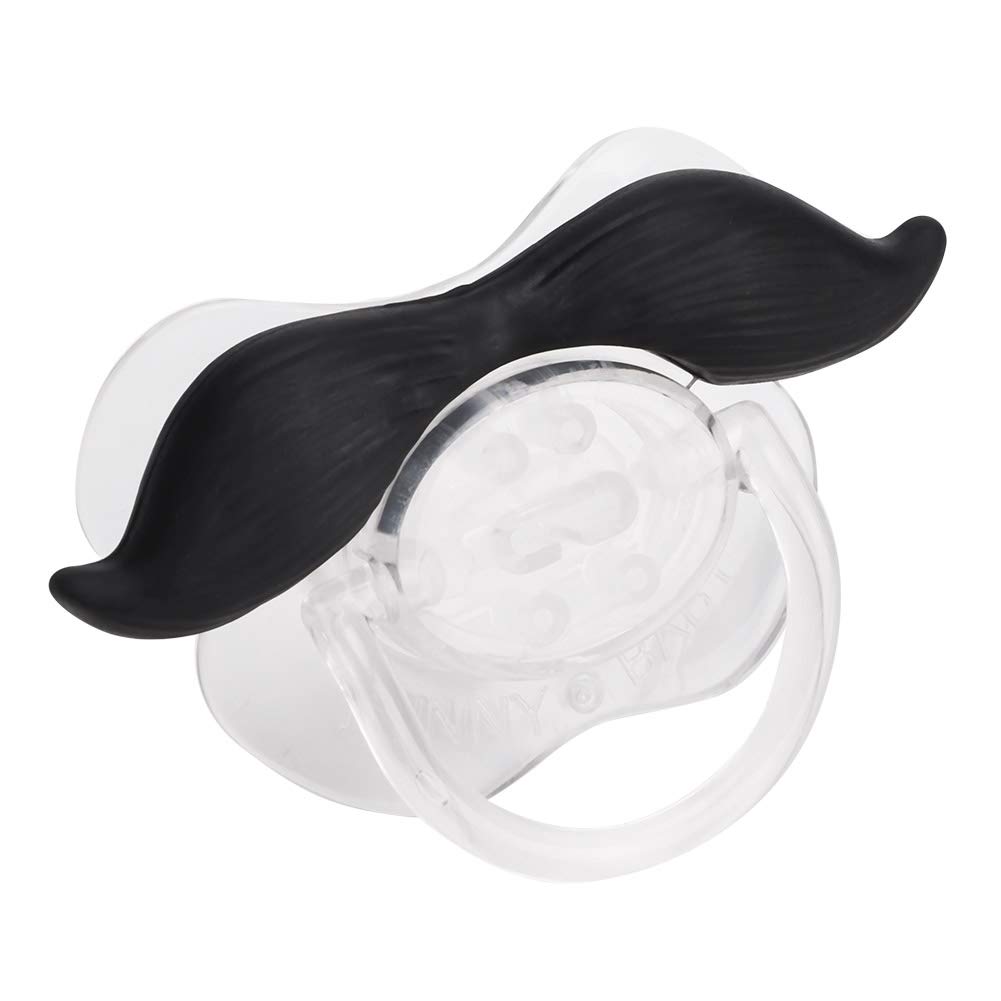 Pacifier with Newborn Nook Months Silicone Baby Baby Silicone Material Pacifier, Mustache, Pacifier, Pacifier, 0-6 Pacifier, Mustache, Mustache,