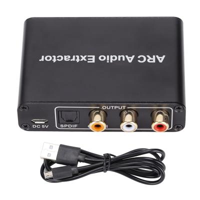 3,5 mm o Rückkanal-Extraktor HD Multimedia Interface Multifunktionaler o Konverter DAC