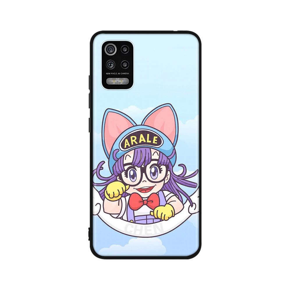 

DT34 Dr. Slump Arale Case for iPhone 16 15 Plus 14 13 12 11 Pro 8 7 6S 6 SE 5S X XR XS Max Realme C30 C33 C31 9I Huawei P30 Black Soft Cover Huawei Y7A коричневато-жёлтый