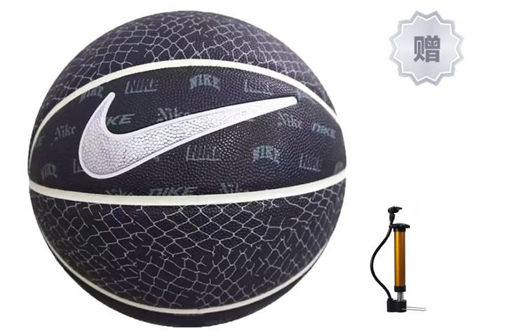 Nike Artificial Leather Basketball Black Size 7 Training Unisex N100334108107