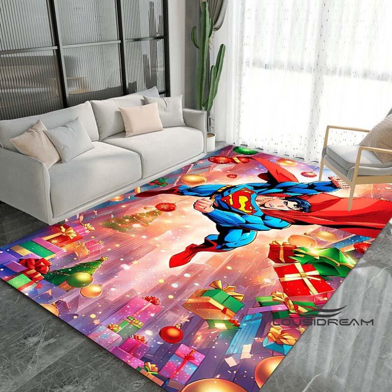 

Superman Sci-Fi Movie Cartoon-Themed Rug — Suitable for Living Rooms, Bedrooms, Children s Rooms, Home Decor, and Dressing Roo 60x90cm
