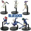 17cm Blue Lock Anime Figure Blue Football Uniform Nagi Seishirou Action Figure Itoshi Rin Desktop PVC Collection Model Doll Toys