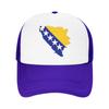 Bosnia Flag Symbol Casual Baseball Cap  Kpop Rock Sun Hats Summer Hot Sale Couple Women Yk Cute Baseball Caps