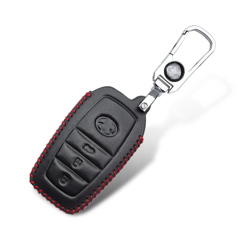 Toyota Genuine Leather Key Case Cover for RAV4, Camry, Corolla, Highlander