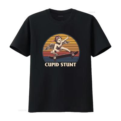 Cupidon Stunt T-shirt Vintage Rétro Humoristique Sarcastique Offensant Embarrassant Design graphique