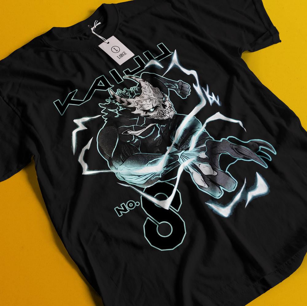 

Футболка Kaiju No 8 Футболка Кафка Хибино Футболка Мина Аширо Футболка Ген Наруми Футболка Соширо XL