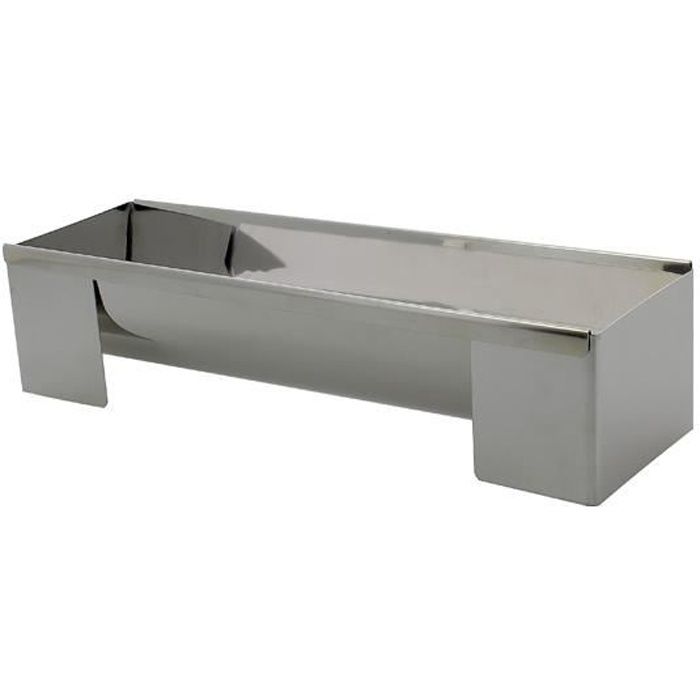 MOULE À BÛCHE INOX TRIANGLE 31X10CM TK