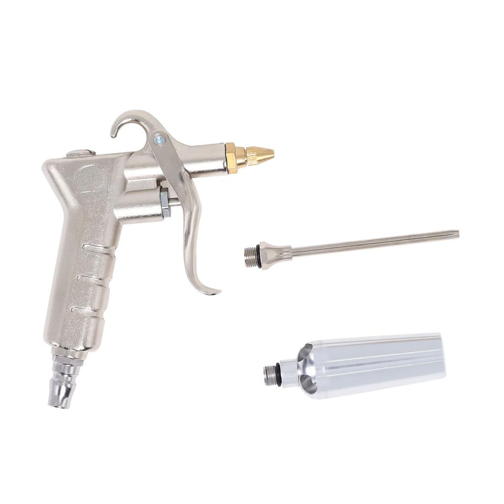 Ligefoy Air Duster, Air Blow Gun, Air Gun, Leak-Proof, Flow Adjustment Nozzle, 130mm Long Nozzle, and 3 Wind Boost Nozzles, Set of 3