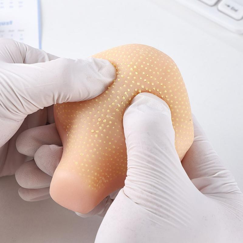 Pimple Toy Silicone Satisfying Pimple Pop Toy Reusable Stress Reliever Nose Game For Kids Boy Girls Adults Classroom Desk