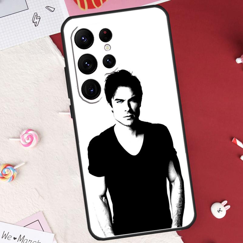 Damon Salvatore Collage Case For Samsung Galaxy S21 S22 S23 S24 S25 S26 Ultra S10 S25 Plus S25 FE S20 FE Cover Shell