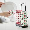Christmas Kitchen Paper,Three-layer Thick Roll Paper,Disposable Kitchen Cleaning Cloth,Dry and Wet Dual-use Household Roll Paper