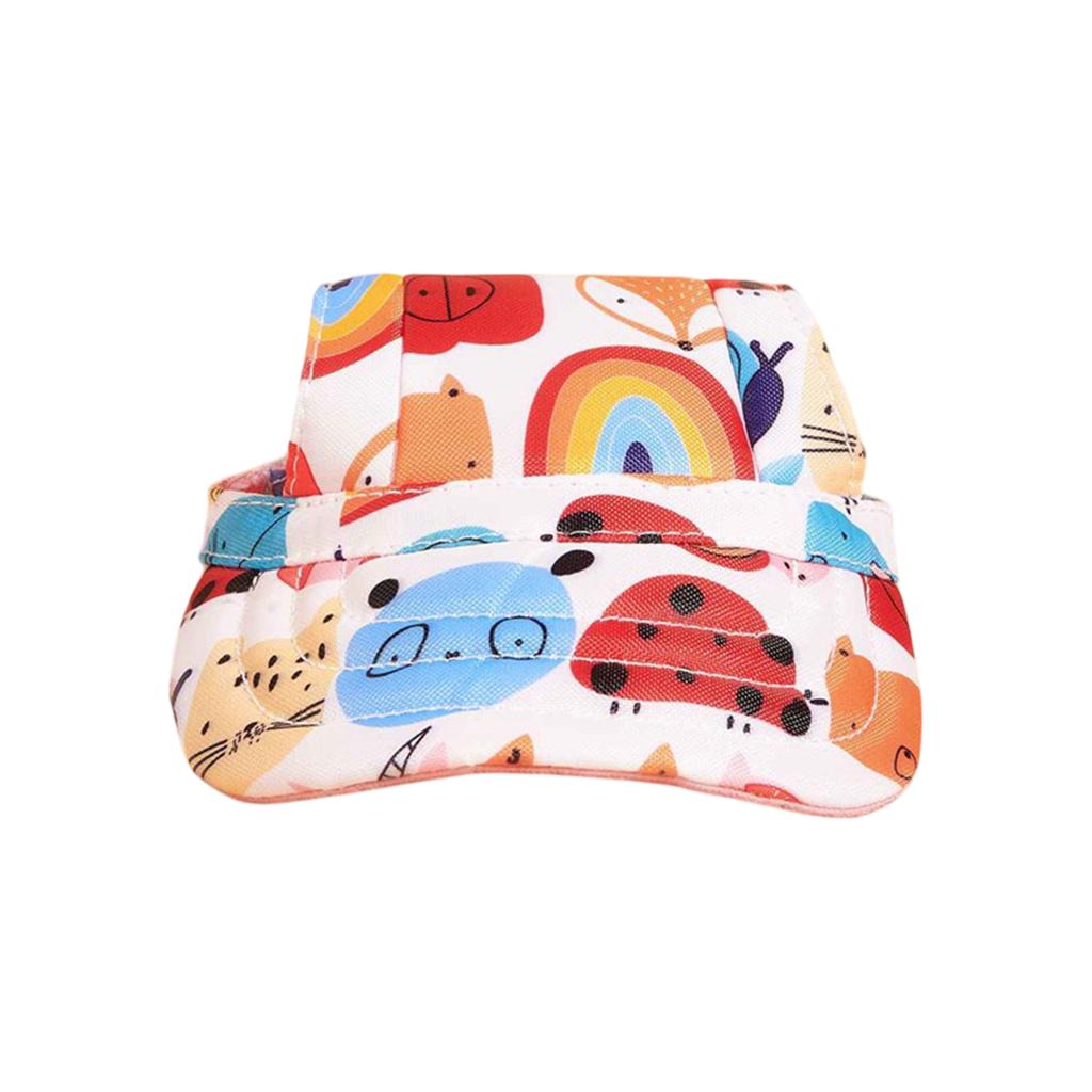 Personalized Custom Pet Hat With A Design For Outdoor Use Dogs, Cats, And Other (colorful Printed ).