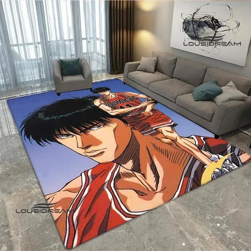 3D Cartoon Slam Dunk printed carpet Non-slip carpet outdoor carpets area rug Home bedroom decor rug for bedroom birthday gift