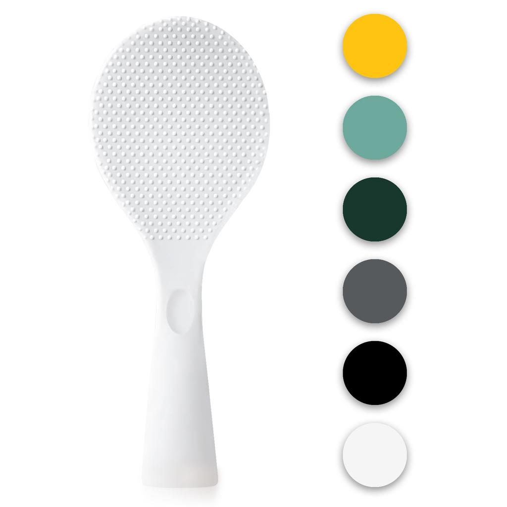Rice spoon, silicone standing rice paddle, non-stick rice spoon, 250 degree heat resistant spoon, rice serving spoon