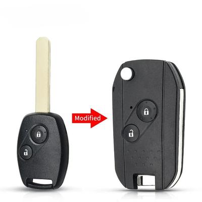 2/3/4 Tlačidlá Upravený Skladací Vyklápací Kryt Diaľkového Kľúča Fob pre Honda Odyssey Rigeline Accord CRV Civic