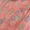 New 2024 Women's Floral Cotton Pajamas Set - Long-Sleeve, Turn-Down Collar, Double-Layer Gauze for Spring and Autumn.