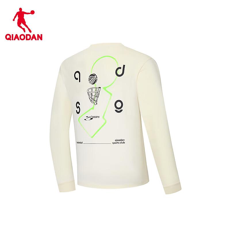 QIAODAN Men's Long-Sleeve Graphic T-Shirt