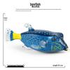 Children's Marine Animal Toy Set: Megalodon, Beluga, Octopus, Turtle, Dolphin & Manta Ray