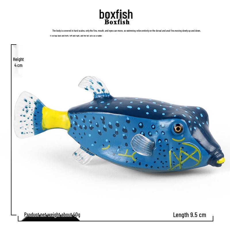 Kids Cognitive Marine Life Models: Spotted, Crown & Clown Pufferfish
