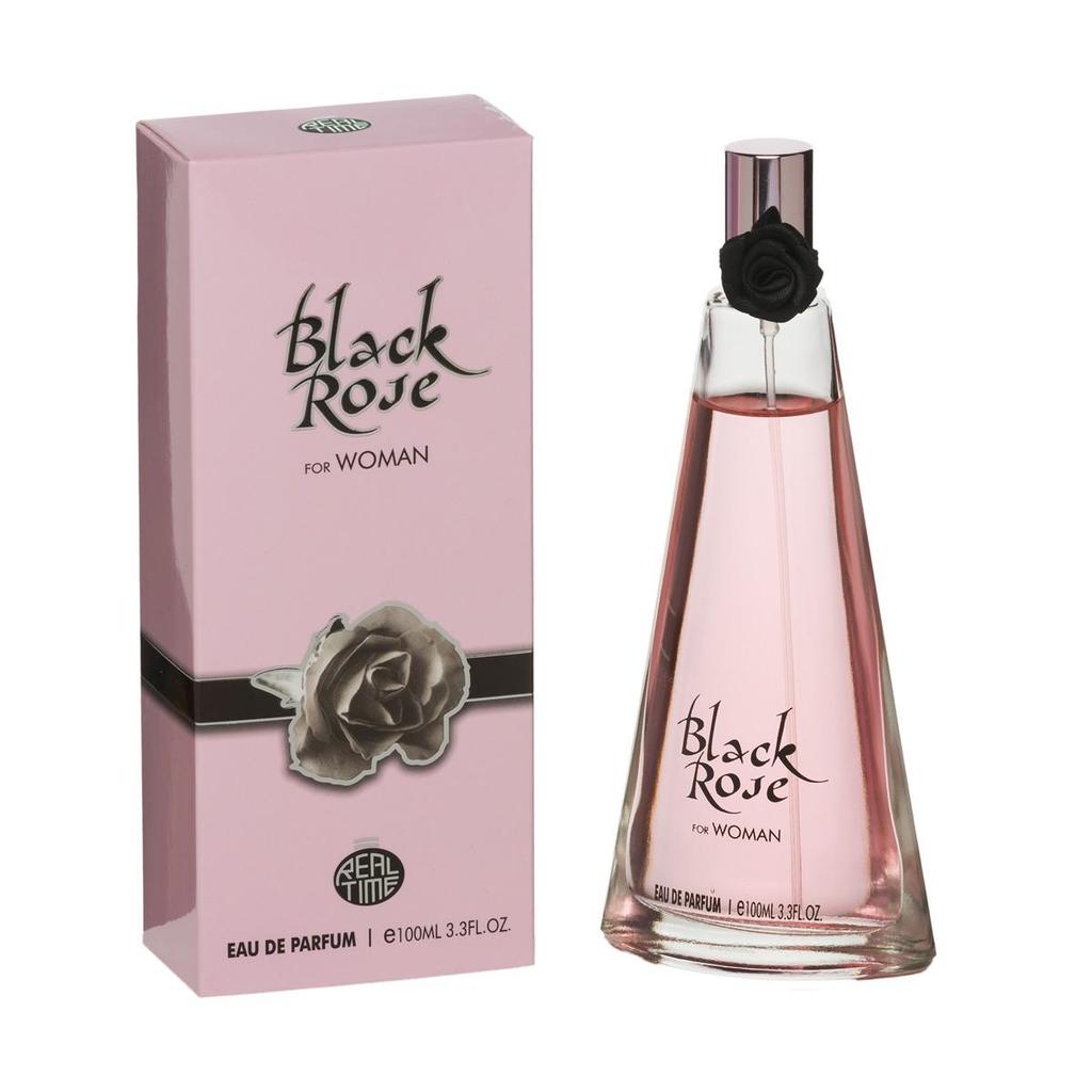 RT Black Rose Parfüm für Damen - Blumig-fruchtige Noten -100ml Duftzwilling Dupe