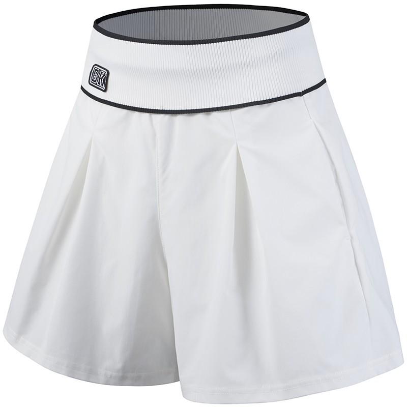 Women's High-Waist Quick-Dry Slimming Yoga Shorts - Loose Fit, Anti-Exposure, Faux Layer Fitness Pants