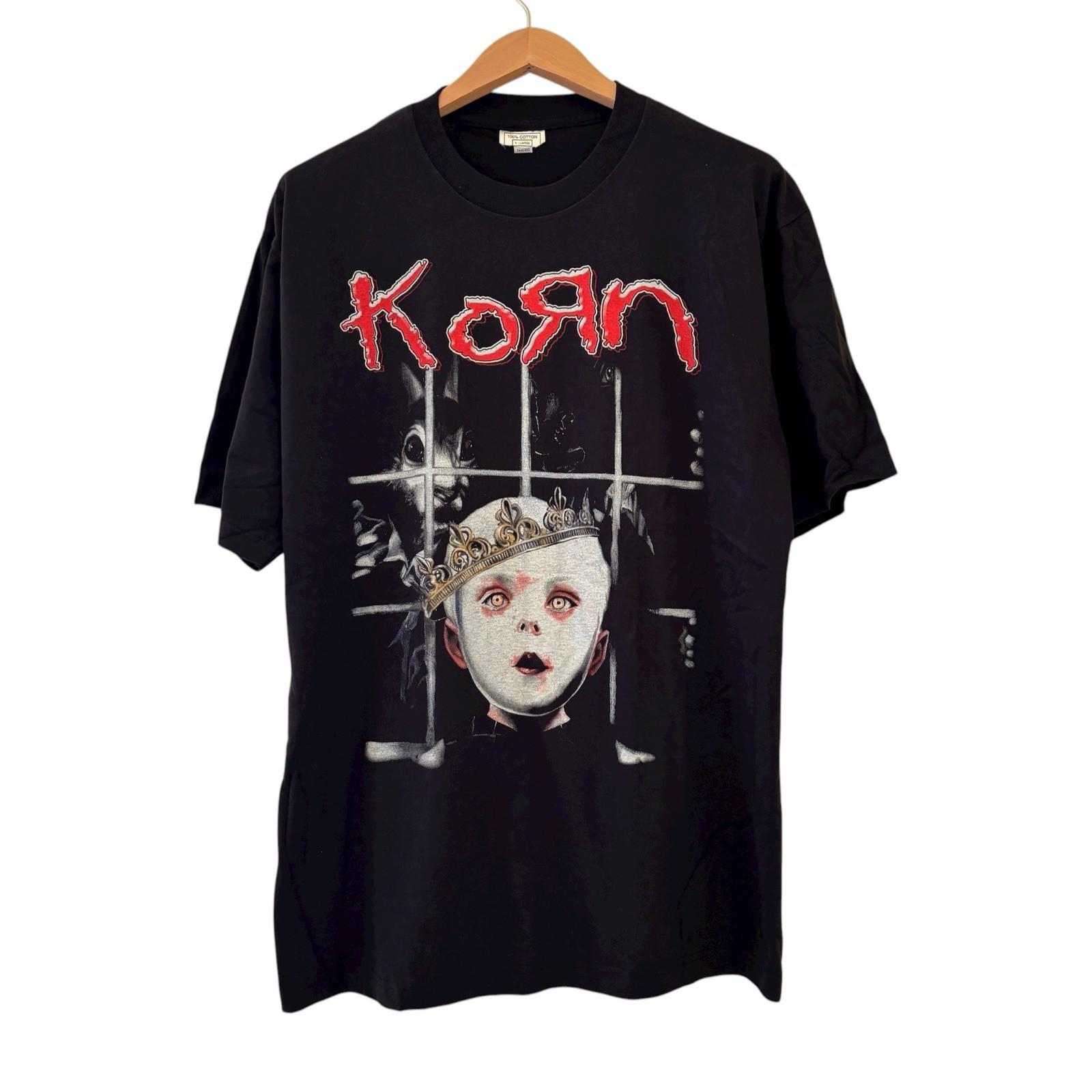 Vintage KORN See You On The Other Side Single Stitch T-shirt XL REPRINT XXL