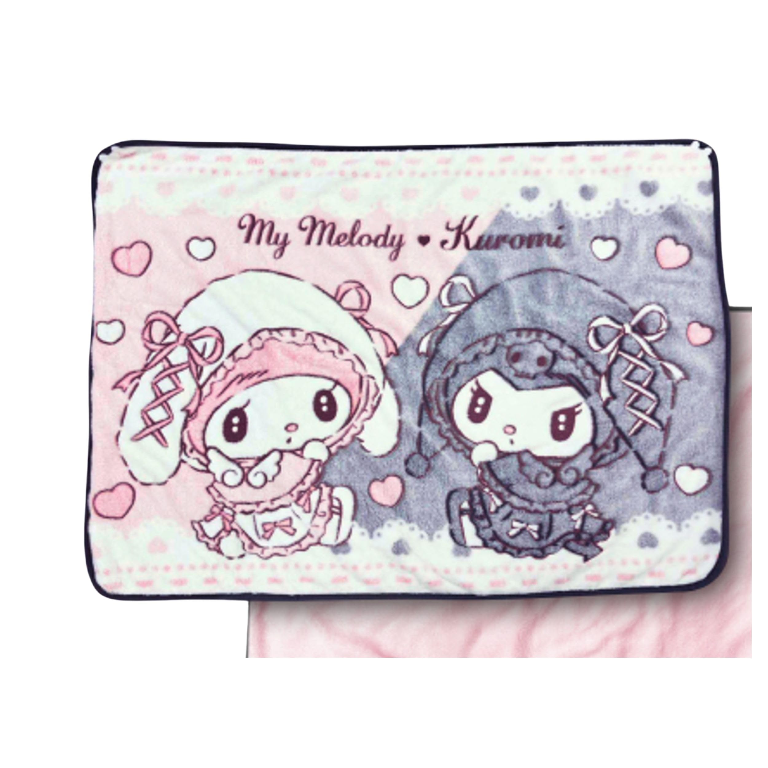 

Hatayama Shoji 3D lap blanket My Melody Kuromi 66202378 70×100 & H70×W100cm