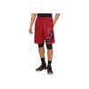 Under Armour Logo Streifenmuster Schnelltrocknend Sportlich Lässig Bequem Schweißabsorbierend Basketballshorts Herrenshorts Rot 1351285-600