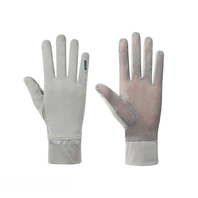 Summer Womens Breathable Uv Protection Gloves With Touch Screen For Outdoor Cycling And Sports