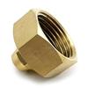 2x Brass Irrigation Framework Adapter 3/4 GHT Female To 1/4 Inch Male Fitting