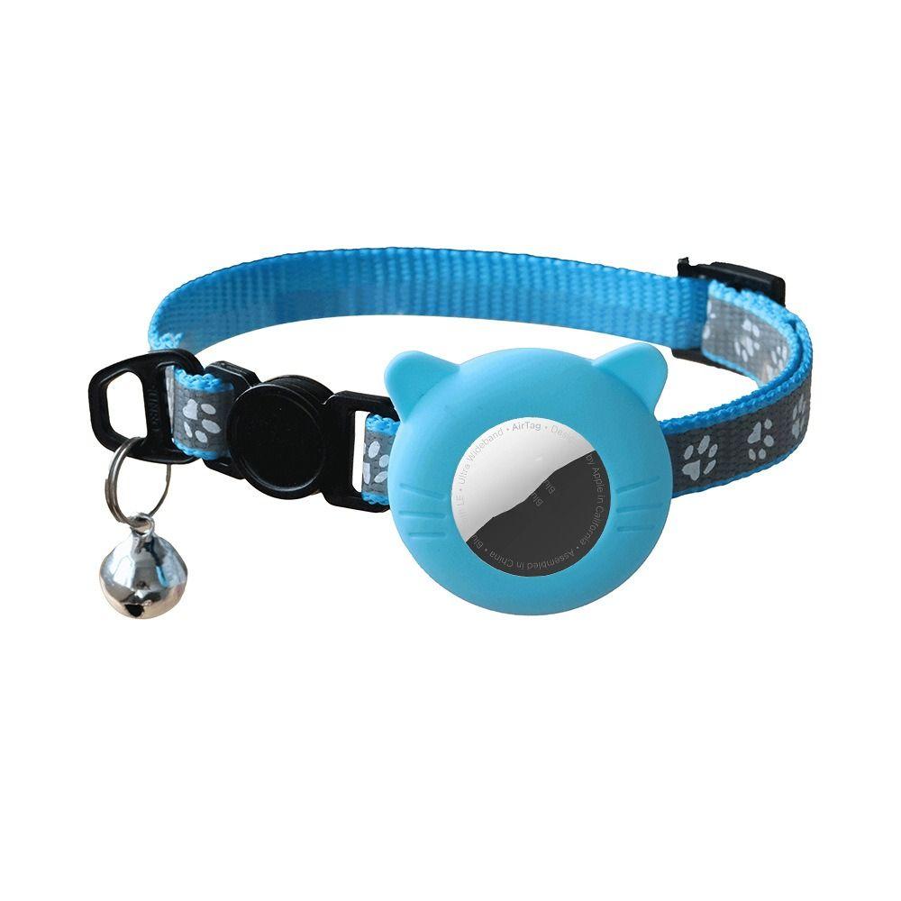 Anti-lost Protective Sleeve Reflective Protective Cover New Dog Collar Holder for Airtags