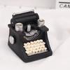 Statuete Mini Retro Rășină Artă de Birou Ornament de Casă Recuzită Decorativă pentru Vitrina Magazinului de Haine Mașină de Scris