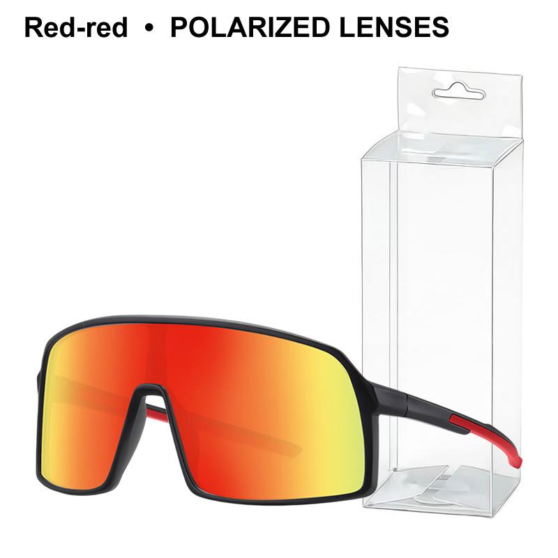 UV400 Polarized/Photochromic Sports Cycling Bike Glasses Large Frame Men Women TR90 MTB Baseball Fishing Softball Sunglasses