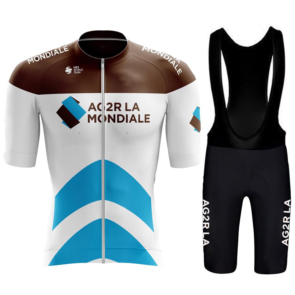 

2026 Ag2r Cycling Bib Bike Man Tricuta Costume Men s Mtb Maillot Shorts Jacket Jersey Uniform Pants Outfit 2026 Gel Summer Clothes Asian size - L