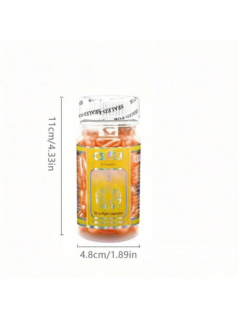 90 Pcs/Box Vitamin E Moisturizing Essence, Highly Moisturizing And Firming, Skin Care Essential Oil