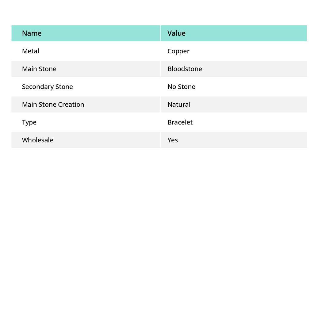 Naturalny Kamień Krwi Kamień Szlachetny Ręcznie Robiony Miedziany Drut Oplot Mankiet Bransoletka Regulowana. w3R93