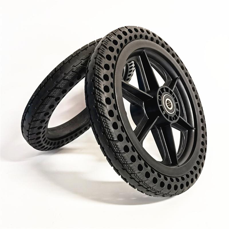 12 Inch * 1.5 Elderly Scooter Electric Wheelchair Tire Front Wheel x1.50 Honeycomb Solid Assembly